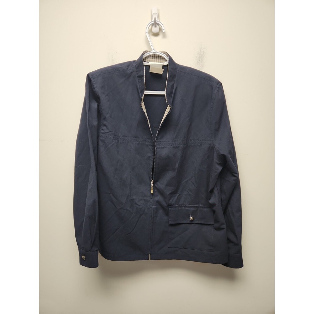 Vintage Patchington Women's Jacket Size Large Blue‎ Full Zip Canada